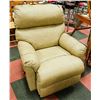 Image 1 : LEATHER RECLINING SWIVEL CHAIR