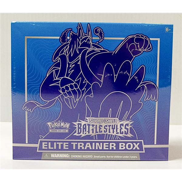 POKEMON BATTLE STYLES ELITE TRAINER BOX BOOSTERS E