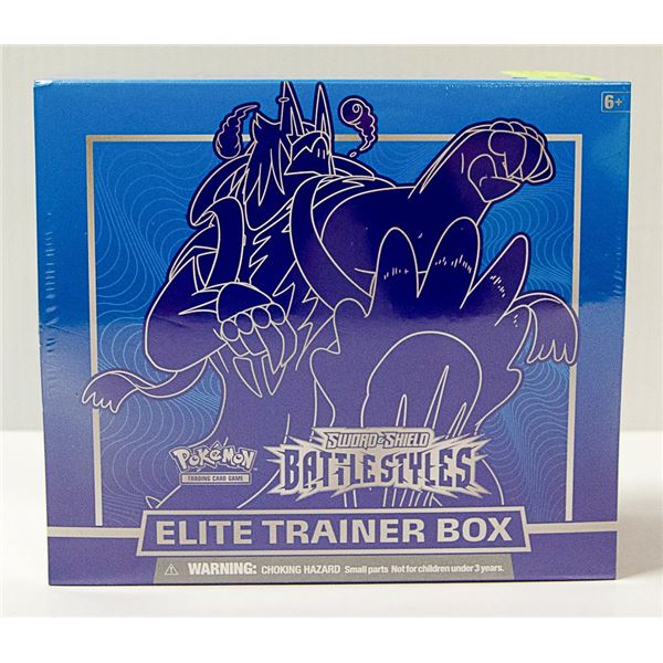 POKEMON BATTLE STYLES ELITE TRAINER BOX BOOSTERS E