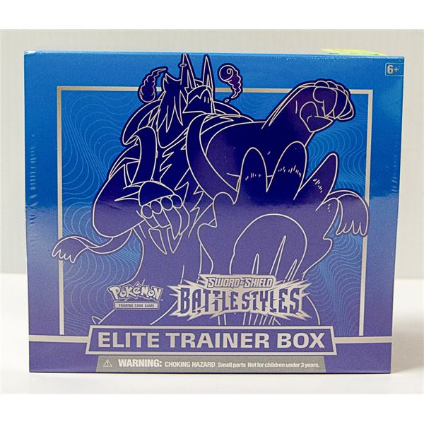 POKEMON BATTLE STYLES ELITE TRAINER BOX BOOSTERS E