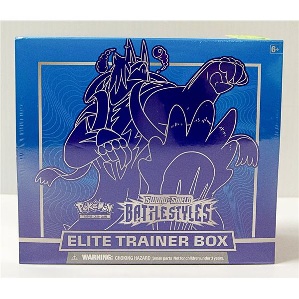POKEMON BATTLE STYLES ELITE TRAINER BOX BOOSTERS E