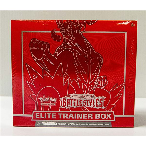 POKEMON BATTLE STYLES ELITE TRAINER BOX BOOSTERS E