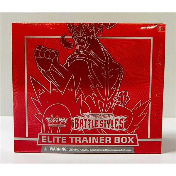 POKEMON BATTLE STYLES ELITE TRAINER BOX BOOSTERS E