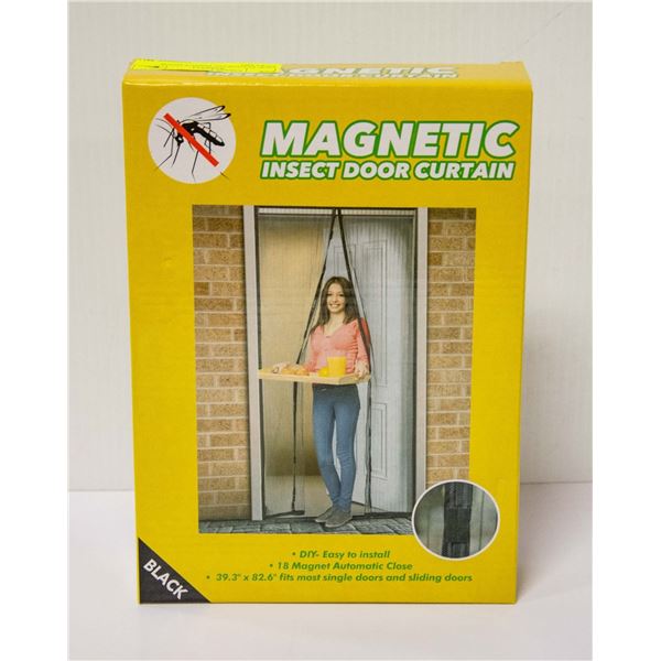 MAGNETIC INSECT DOOR CURTAINS