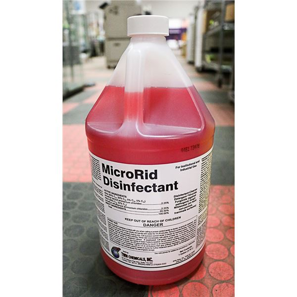 NEW MICRORID 1 GALLON  INDUSTRIAL DISINFECTANT