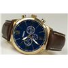 Image 1 : NEW FOSSIL TRIPLE CHRONO LEATHER STRAP MSRP $199