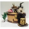 Image 1 : HAT BOX WITH HEAD PIECES