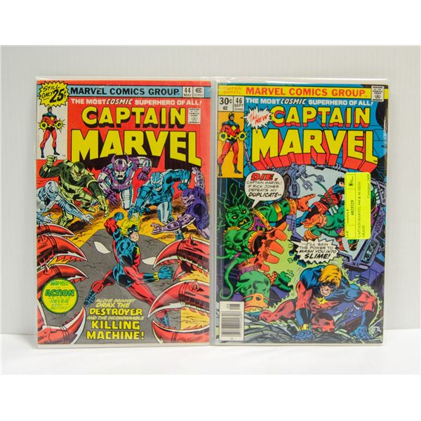 CAPTAIN MARVEL #44 & 46