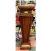Image 1 : ETHAN ALLEN MAHOGANY WOOD PEDESTAL FOR STATUE