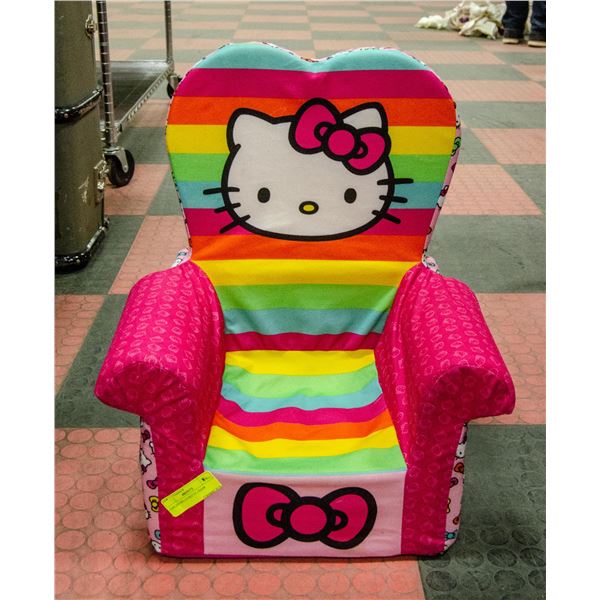 CHILDS HELLO KITTY CHAIR