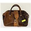 Image 1 : VINTAGE COWHIDE VETERINARIAN BAG UNIQUE