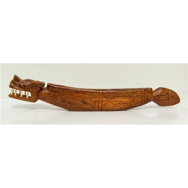 VINTAGE POLYNESIAN DRAGON BOAT INSENCE BURNER