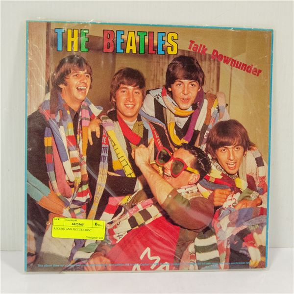 RECORD AND PICTURE DISC