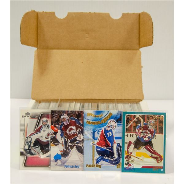 400 PLUS PATRICK ROY CARDS ONLY NHL