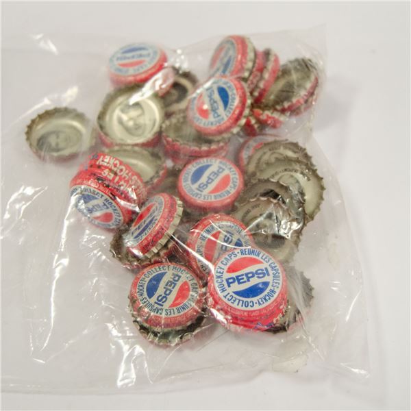 PEPSI NHL PLAYER BOTTLE CAPS 1980'S ESTATE