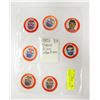 Image 1 : SET OF 1980'S 7/11 DISC CARDS OF THE OILERS