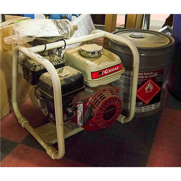 KODIAK GAS POWERED WATER PUMP ENGINE