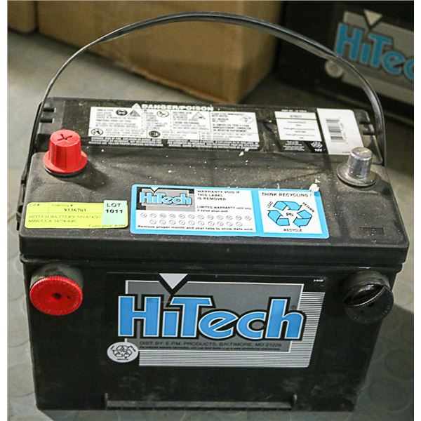 HITECH BATTERY NO.778MF SERIES 8400 CCA 78-850