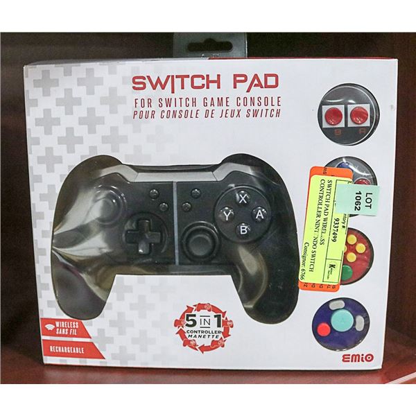 SWITCH PAD WIRELESS CONTROLLER NINTENDO SWITCH