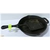 Image 1 : EMERIL CAST IRON SKILLET & SMALL CAST IRON FRYING