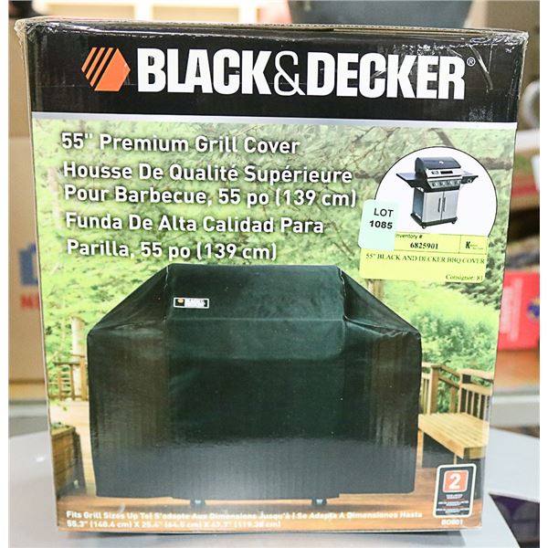55" BLACK AND DECKER BBQ COVER