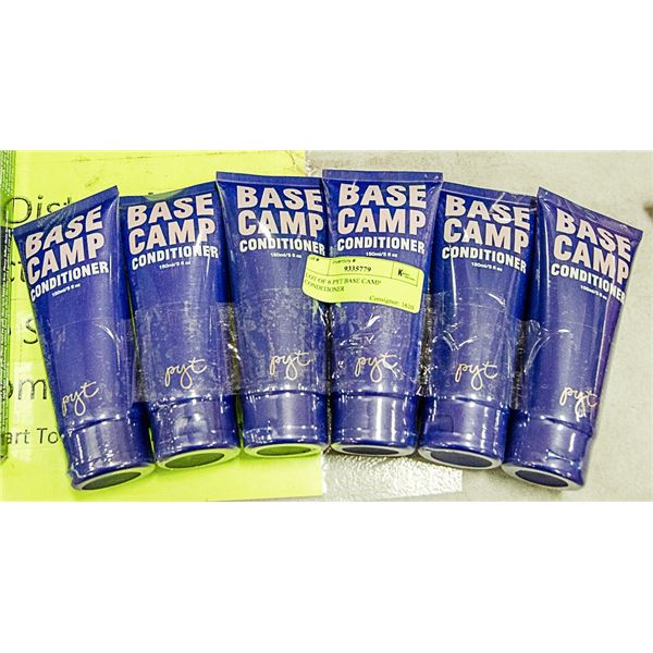 LOT OF 6 PYT BASE CAMP CONDITIONER