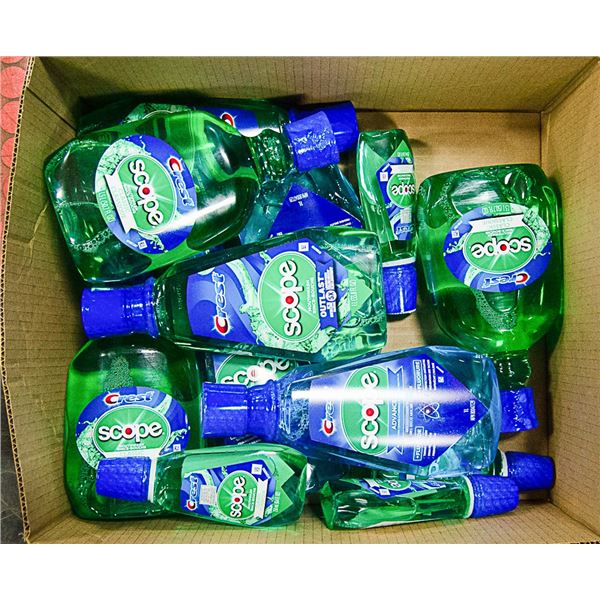 FLAT OF SCOPE MOUTHWASH LOT