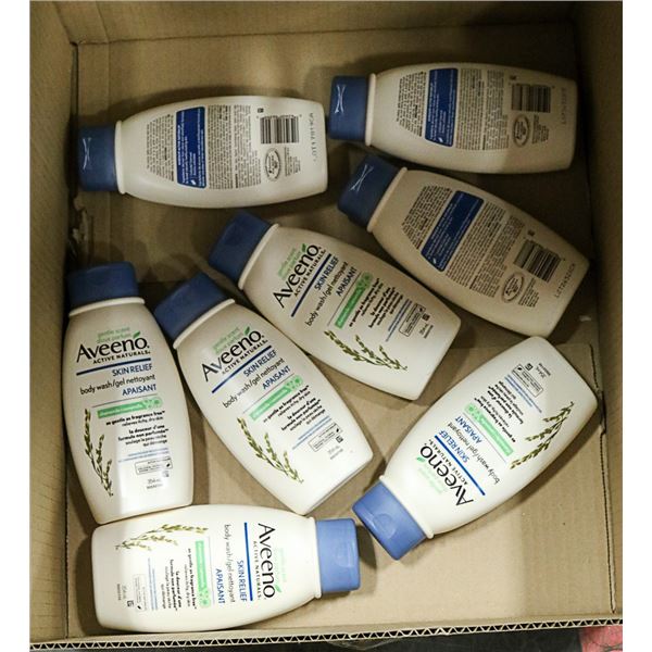 AVEENO SENSITIVE SKIN BODY WASH LOT