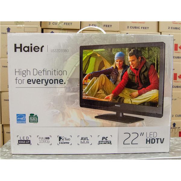 HAIER 22" HIGH DEFINITION TELEVISION