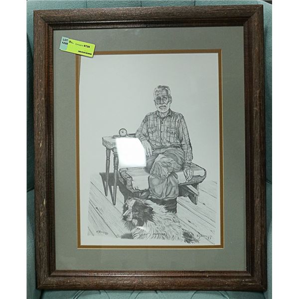 SILENT PARTNERS #67/100 LTD ED SIGNED PRINT