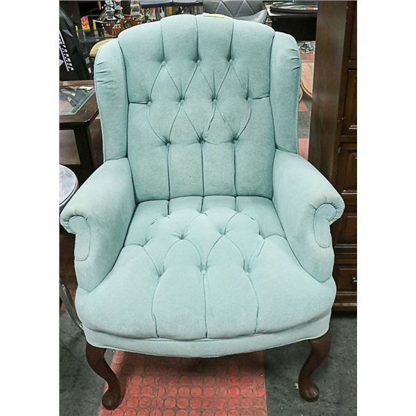 FABRIC WINGBACK PARLOUR CHAIR