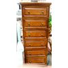 Image 1 : WOOD 6 DRAWER LINGERIE CHEST