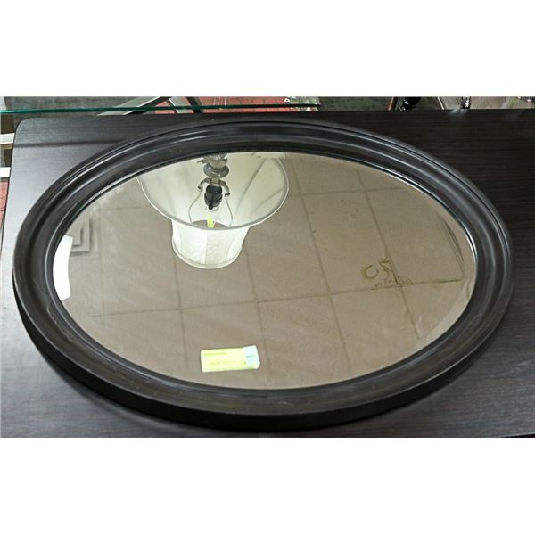 OVAL SHAPED MIRROR