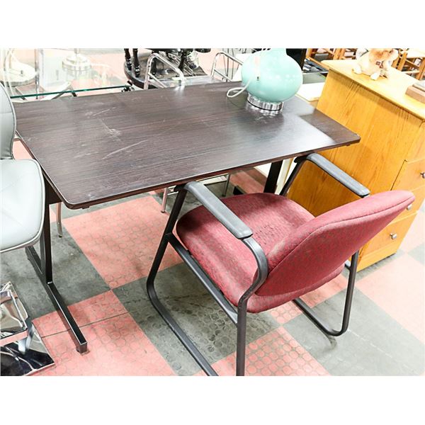 WRITING DESK WITH ARMCHAIR