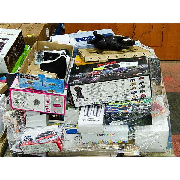 PALLET OF STORE RETURNS- MICROSCOPE AND MORE