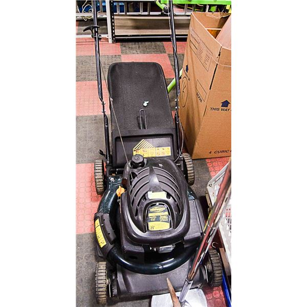 YARDWORKS 21" LAWN MOWER - REAR BAG