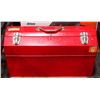 Image 1 : MASTERCRAFT RED METAL TOOLBOX