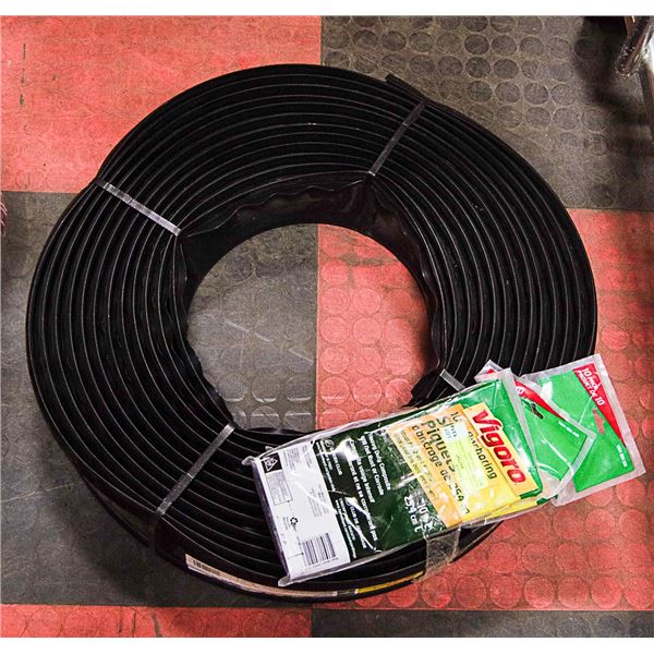 VIGORO LANDSCAPE EDGING ROLL WITH 20 ANCHORING