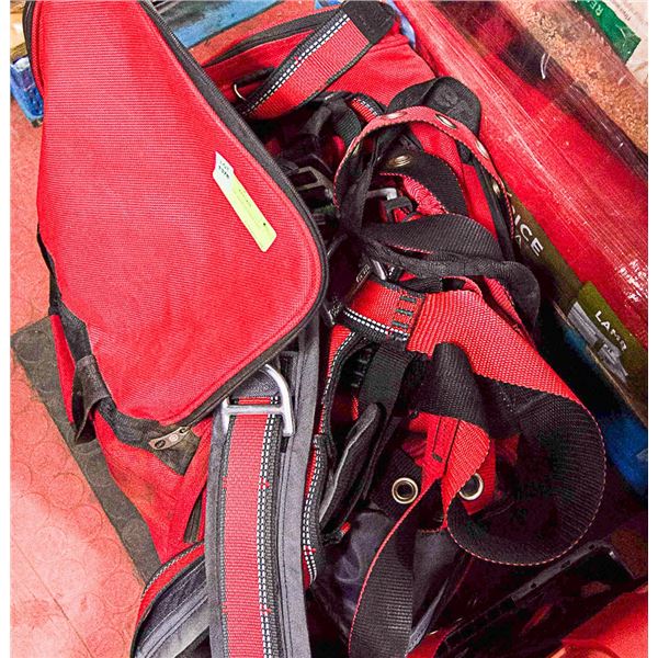 BAG FULL OF HARNESSES LOT