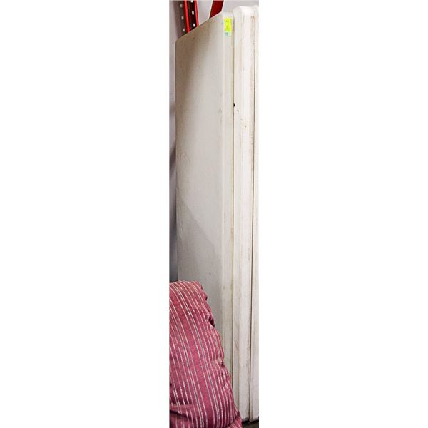 LOT OF 2 BANQUET STYLE TABLES 72" X 29" APPROX.