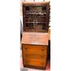Image 1 : ANTIQUE WOOD DROP FRONT SECRETARY DESK