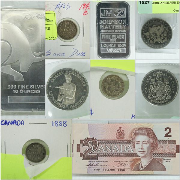 FEATURED COINS CURRENCY AND SHOWCASE ITEMS