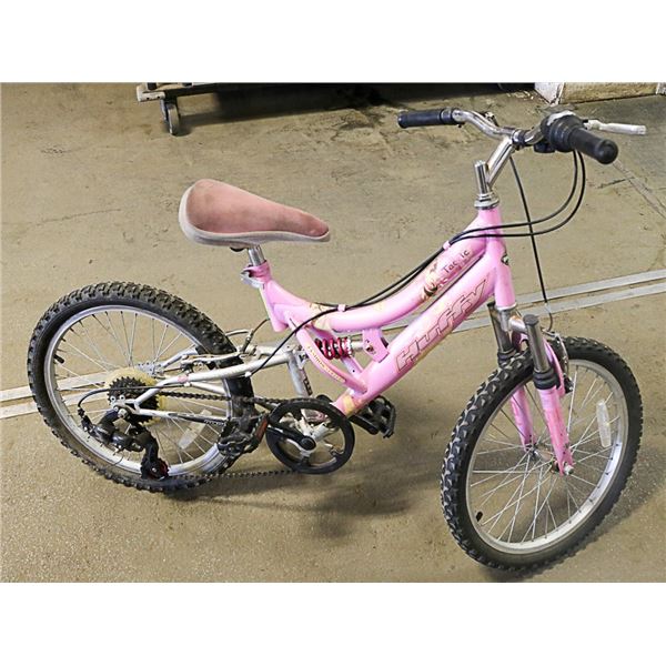 HUFFY FULL SUSPENSION GIRLS BIKE