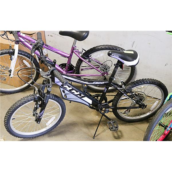 6 SPEED CCM YOUTH BIKE WITH FRONT SHOCKS