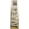 Image 1 : 6FT ALUMINUM STEP LADDER WITH TOOL TRAY