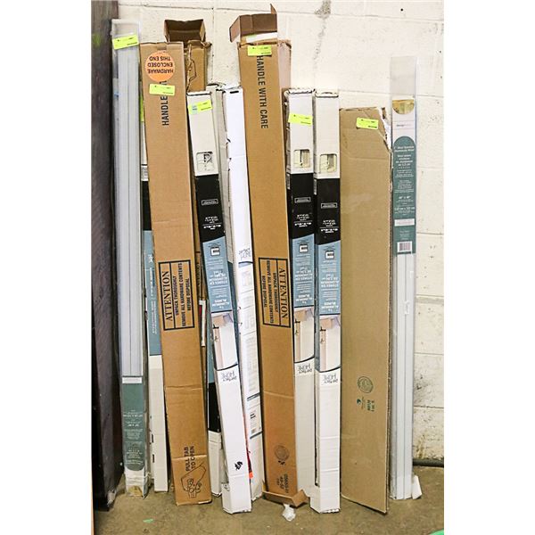 LOT OF 18 NEW ASSORTED BLINDS