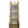 Image 1 : FOLDING EXTENDABLE METAL LADDER, PLATFORM PIECES