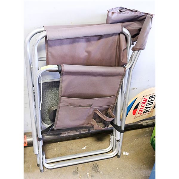 HEAVY DUTY ALUMINIUM FRAME FOLDING DIRECTORS