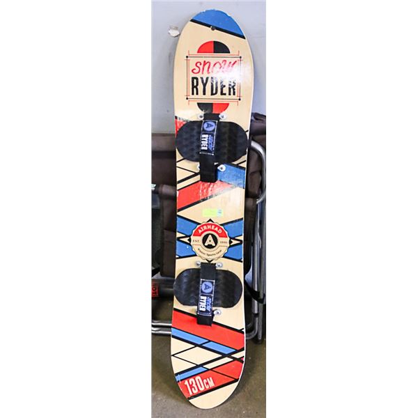 AIRHEAD SNOW RYDER 130 CM HARDWOOD SNOWBOARD