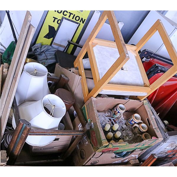 PALLET OF MISCELLANEOUS HOUSEHOLD ITEMS